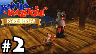 Rare Replay: Banjo-Kazooie - 100% Gameplay Walkthrough Part 2 - Treasure Trove Cove [ HD ]