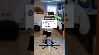 Moonwalk Tutorial in 12 seconds #shorts