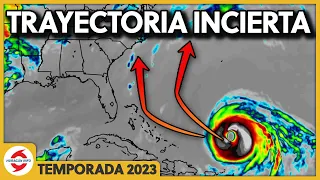 Huracán Lee mantiene su trayectoria. Podría ser de interés para Estados Unidos y Las Bahamas.