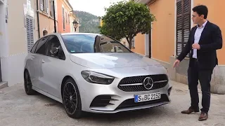 2019 Mercedes B Class - NEW AMG drive Review B200d interior exterior