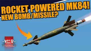 War Thunder DEV - AGM-123 SKIPPER! WHEN AMERICANS get CRAZY they add ROCKETS to BOMBS!