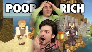 Reacting to 200 Players Simulate Civilization on Minecraft Island...