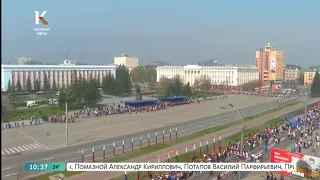 Парад Победы в Барнауле (Катунь 24, 09.05.2023)