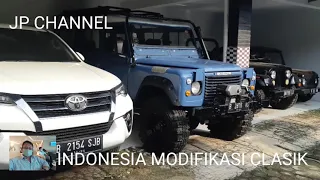 HUUUEBATTT ........ REPLIKA LANDROVER DEFENDER HASIL MODIFIKASI IMC,INDONESIA MODIFIKASI CLASIK