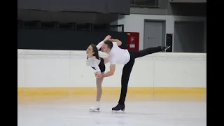 Monika Breitkopf / Krzysztof Sadowski, Intermediate Pairs Artistic, Winter World Masters Games 2020