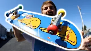 THE SMALLEST WHEELS OF ALL TIME ! SKATE EVERYTHING