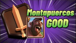 MI TOP 3 MAZOS de Clash Royale con MONTAPUERCOS 2022 en LADDER | GANA COPAS RAPIDAMENTE