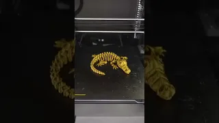 3d Printed crocodile!! So realistic. How cool is that?  | Marsgizmo