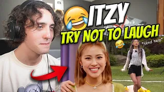 ITZY funny moments that will be forever funny (try not to laugh) - REACTION !!!