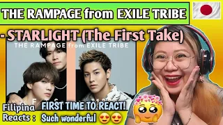 THE RAMPAGE from EXILE TRIBE (RIKU,Kazuma Kawamura,Hokuto Yoshino) -STARLIGHT||THE FIRST TAKE||React