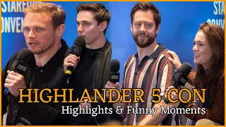 FAVORITE Highlander 5 Con MOMENTS l Outlander Discussion