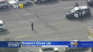 Man Arrested After Leading Chase Through San Fernando Valley