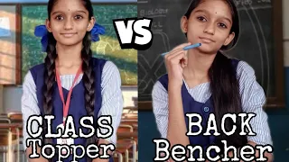 Class Topper VS Backbencher| Manasa Venugopal #funnyvideo #comedy #malayalam