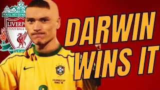 Darwin Núñez wins it for liverpool!!!!! | newcastle 1-2 liverpool | 10 men liverpool win it