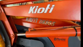 Kioti DK65 tractor oil change and service