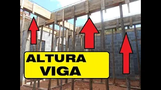 Qual ALTURA IDEAL DAS VIGAS DE CONCRETO? Dica de OURO!