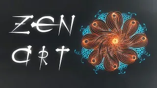 ZEN-art | Медитативное рисование | часть 3