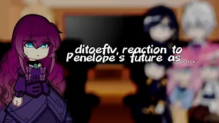 [game]death is the only ending for the villainess react to Penelope's future as...(Bad English)