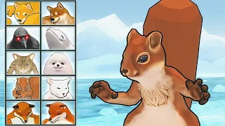 Fight of Animals: Magic Squirrel vs Cat vs Dog | Eftsei Gaming