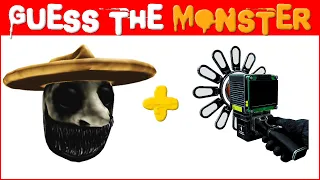 Guess The MONSTER By EMOJI and VOICE | Zoonomaly Horror Game | Zookeeper, Stick...