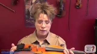 Violin Lesson - How to deal with squeaky-whistling sounds