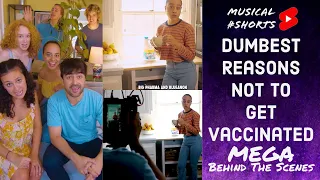 Dumbest Reasons To Not Get Vaccinated | MEGA BTS Musical #Shorts #comedy #song #relatable