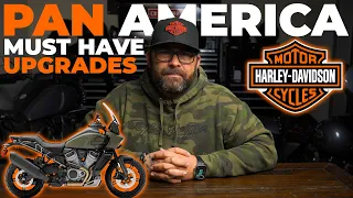 Must Have Accessories & Upgrades For The Harley Davidson Pan America #adventurebike #harleydavidson