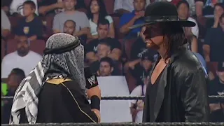 The Undertaker confronts Muhammad Hassan! 06/30/2005
