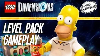 LEGO Dimensions: The Simpsons Level Pack - Quick Look