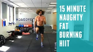 Naughty 15 Minute Fat Burning HIIT Workout 🔥 | The Body Coach