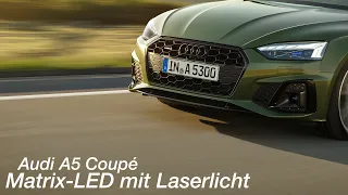 2021 Audi A5: Matrix-LED mit Audi Laserlicht Test [4K] - Autophorie Extra