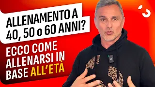 Allenamento a 40,50 o 60 anni? Ecco come allenarsi in base all'età