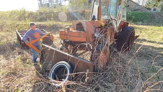 Оживляем брошенный трактор Беларусь спустя 10 лет!