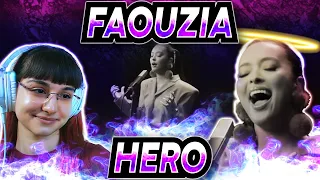 Faouzia | Hero Vocal Coach Reaction