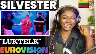 SILVESTER BELT - "LUKTELK" REACTION!! || EUROVISION 2024 REACTION || Lithuania🇱🇹