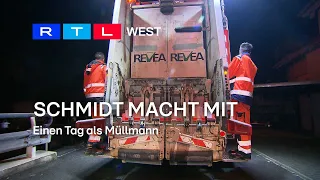 Schmidt macht mit: Einen Tag bei der Müllabfuhr | RTL WEST