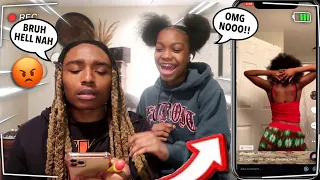 REACTING TO MY 15 YEAR OLD SISTER TIKTOKS!*I CANT BELIEVE THIS!*