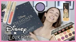 COLOURPOP DISNEY DESIGNER COLLECTION | LIP SWATCHES + REVIEW