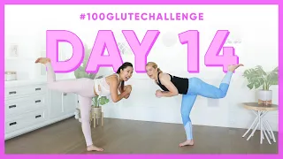 Day 14: Standing Hammy Curl! | 100 Glute Challenge w/ Kati Morton