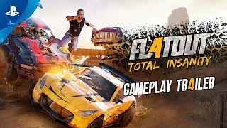 FlatOut 4: Total Insanity - Gameplay Trailer | PS4