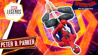 Marvel Legends PETER B. PARKER filme Homem-Aranha no Aranhaverso - Action Figure Review Hasbro