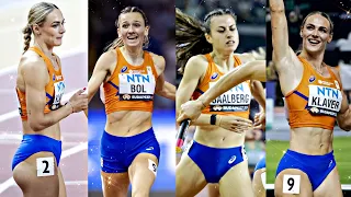 Women's 4x400m - Femke Bol leads Dutch relay to gold - World Athletics Championships in Budapest