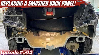 Replacing A Smashed Back Panel!