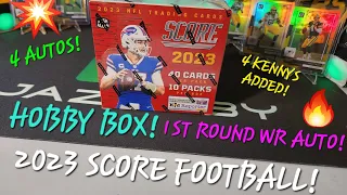 400 CARDS! WOW! 2023 PANINI SCORE FOOTBALL HOBBY BOX OPENING RIP AND REVIEW!