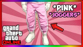 *NO 2 CONSOLES NO BEFF* *HOW TO OBTAIN PINK JOGGERS IN GTA 5!* (GTA 5 Clothing Glitches 1.64!)