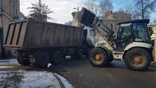 Погрузка строительного мусора