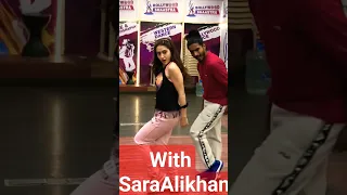 part-3 #behindthescenes #saraalikhan #ranveersingh #simmba #choreographer #youtubeshorts #shorts