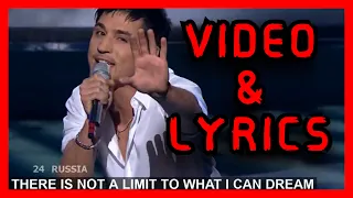 Dima Bilan - Believe (VIDEO & LYRICS) (Eurovision Winner 2008)