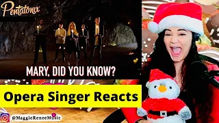 Opera Singer Reacts to Pentatonix - Mary, Did You Know?