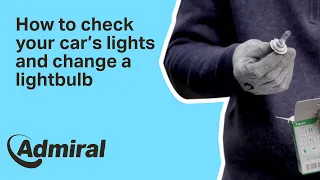 How to check car lights and change car headlight bulb | AdmiralUK